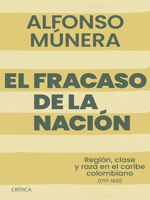 cover image of El fracaso de la nación